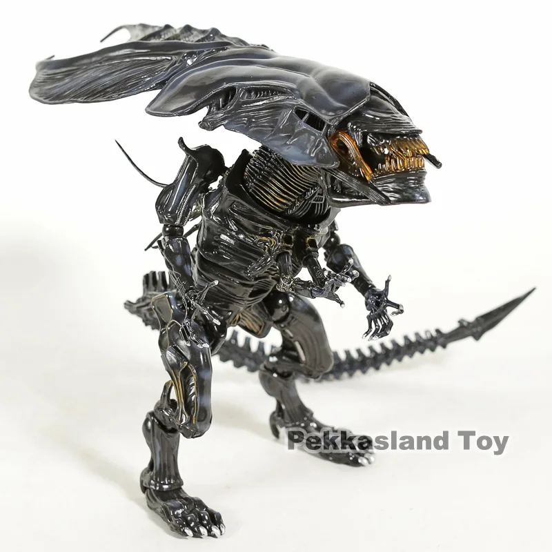 Aliens Alien queen Hybrid Metal figation#047 ПВХ фигурка Коллекционная модель игрушки