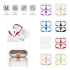 Металлическая Пылезащитная наклейка для Apple AirPods, чехол, пылезащитная защитная наклейка, чехол, защитная пленка для Air Pods, аксессуары