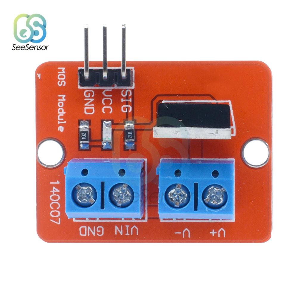 Верхняя кнопка Mosfet 24 В модель IRF520 фотомодуль для Arduino MCU ARM Raspberry pi | Инструменты