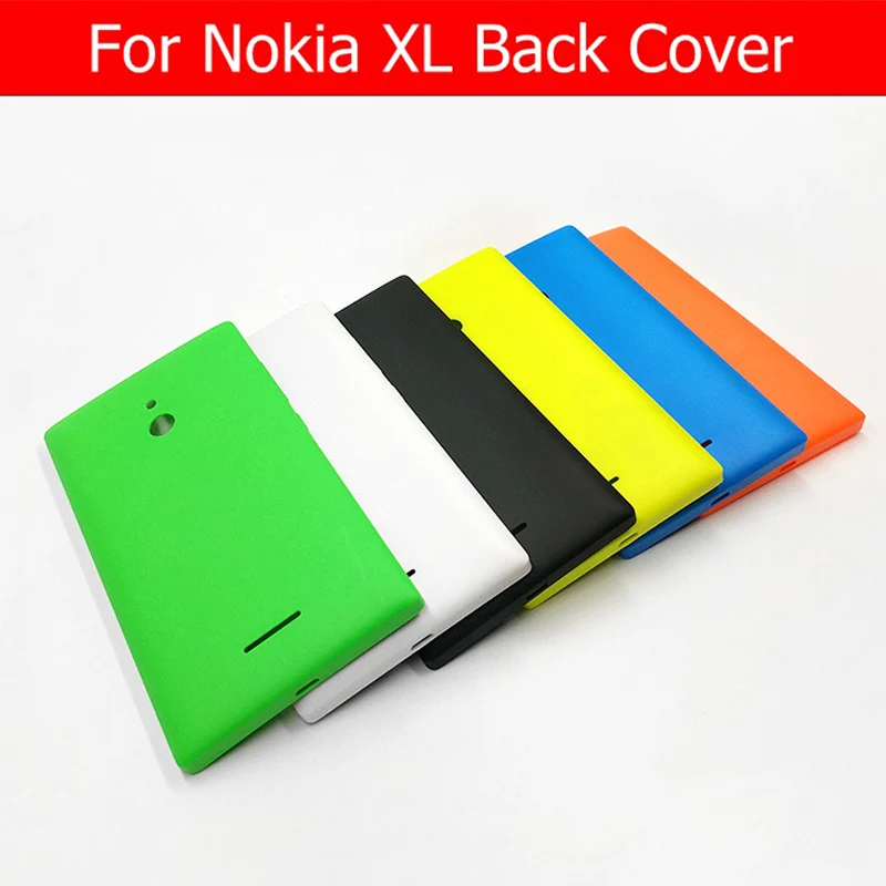 

Genuine Back battery door housing For Nokia XL rear cover case for Microsoft Lumia XL back cover + 1pcs screen film free