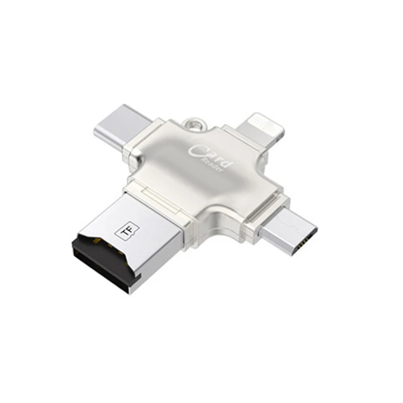 4 в 1 кардридер для Android iPad iPhone 6s plus OTG | Компьютеры и офис