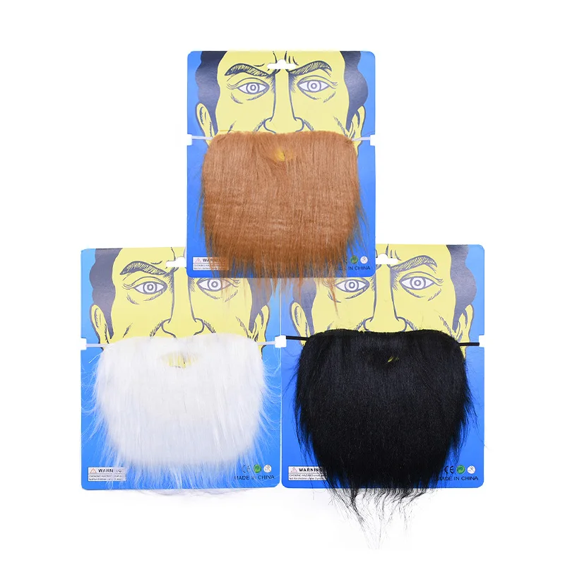 Творческий Забавный костюм пиратские вечерние Усы Косплей Поддельные Борода для