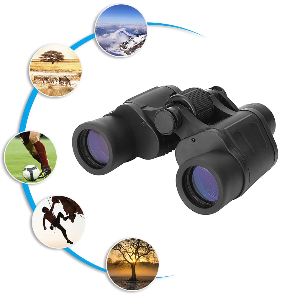 Профессиональный оптический охотничий бинокль легкий мощный Hd телескоп военный