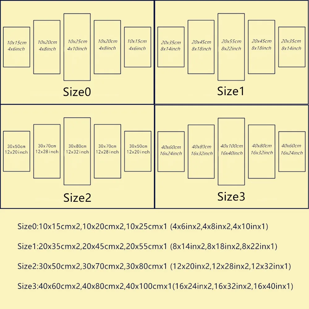 

5 Pieces Forest Landscape Picture Wall Art Modular Frame Living Room Home Decor Canvas Print Dinosaurs Painting Modern Artworks