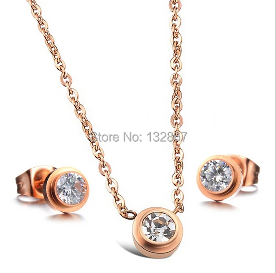 Комплект из колье и серёг нержавеющей стали|set stainless steel|earrings setfashion earrings set |