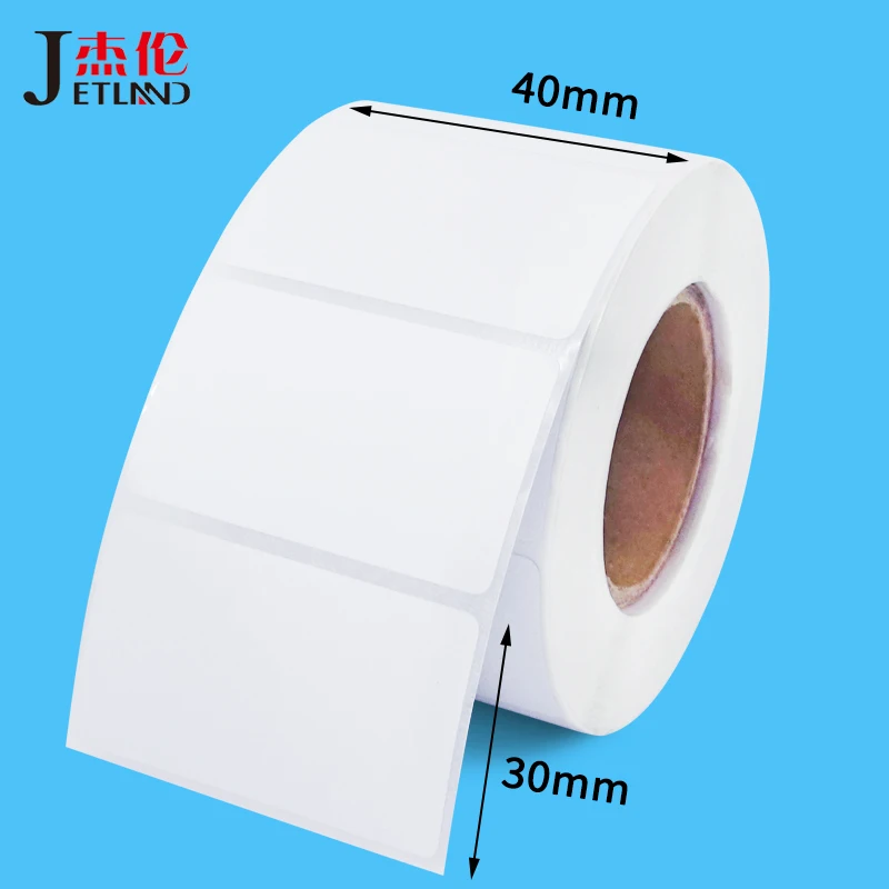 Adhesive White Direct Thermal Label for SKU barcode printing and address shipping 40x30 60x40 50x30mm 100x150mm(4x6")
Adhesive White Direct Thermal Label for SKU barcode printing and address shipping 40x30 60x40 50x30mm 100x150mm(4x6")