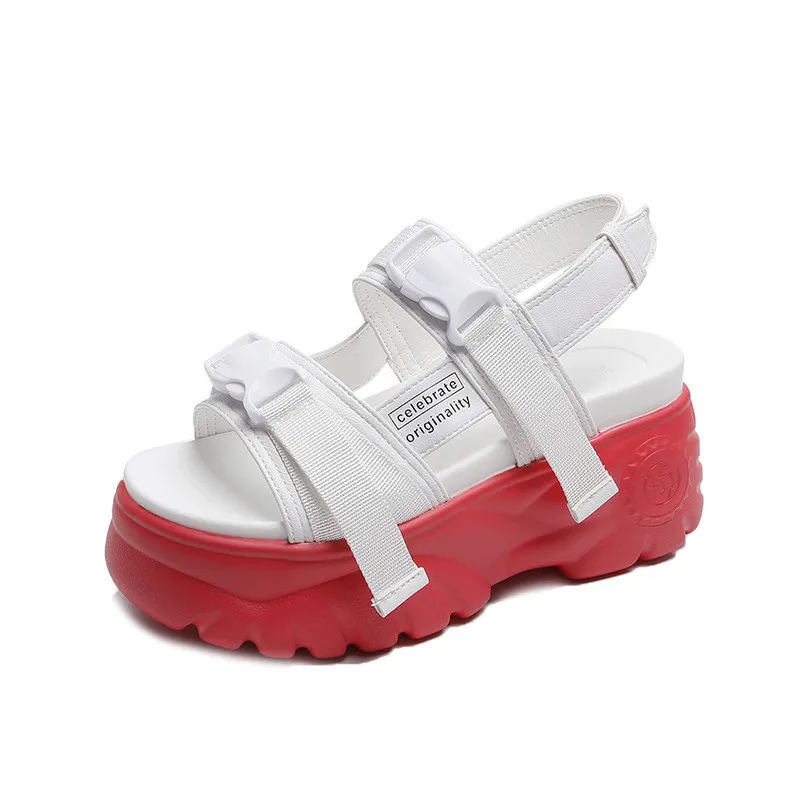 Босоножки на платформе 6 см Высококачественная модная женская обувь удобные