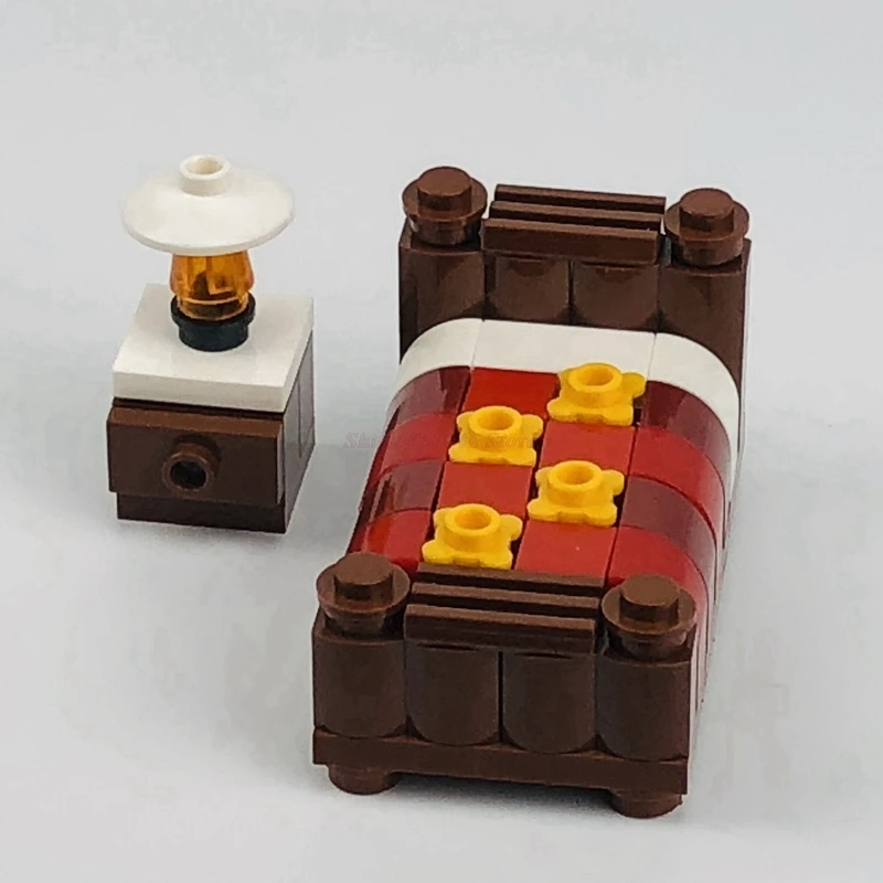 Конструктор Moc для мебели кофемашины телефона кровати холодильника дивана