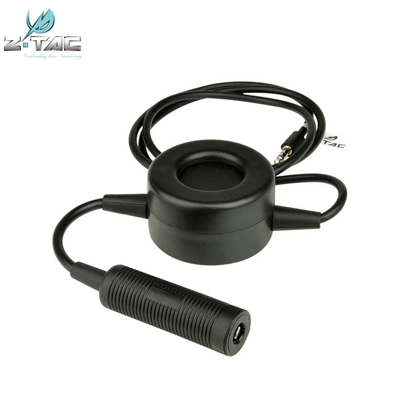 Тактические наушники Z Airsoft TCI PTT совместимые с Comtac II H50 SORDIN HD03 Softair аксессуары Kenwood