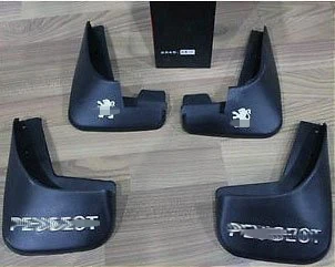 Автомобильные 4 шт. аксессуары для заднего автомобиля брызговики подходят PEUGEOT 307