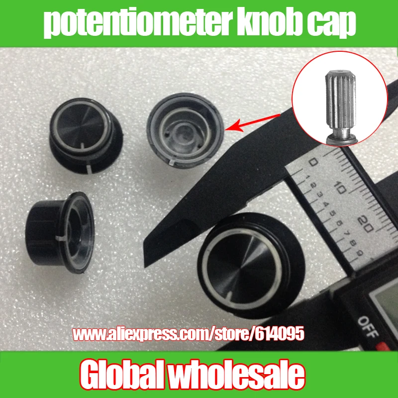 5 шт. пластиковые колпачки для регулятора громкости звука 25 х13 мм|potentiometer knobs caps|knob