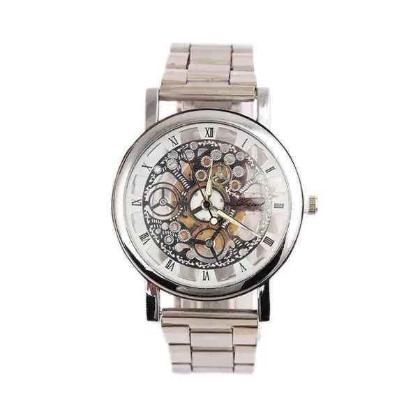 2017 новые модные золотые часы JIS цветные мужские Часы повседневные стальные Топ