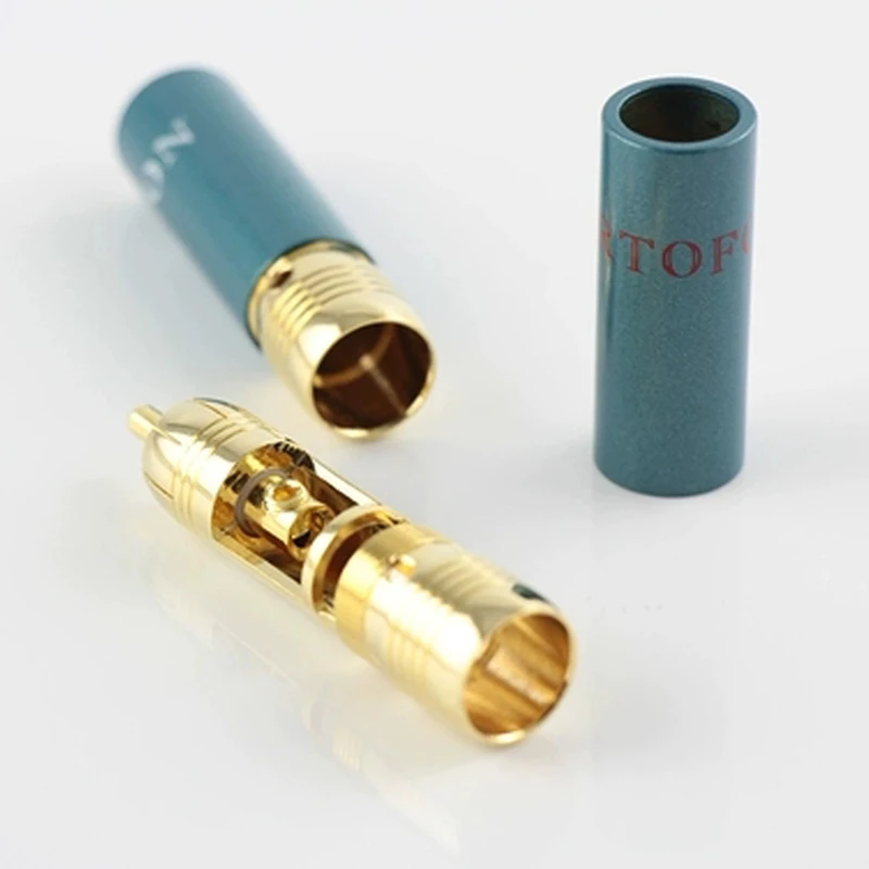 Позолоченный HIFI RCA штекер Hi end Ortofon Reference 8NX Коннекторы|Коннекторы и разъёмы| |