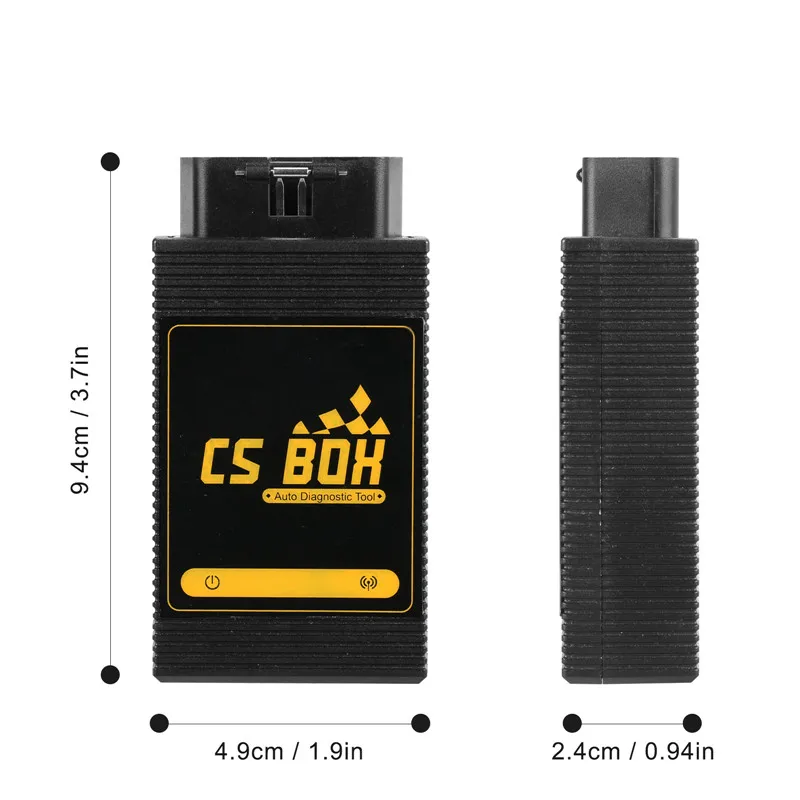 AUTOOL CS BOX OBDII Автоматическая полная система диагностический инструмент Wi Fi и т. д.