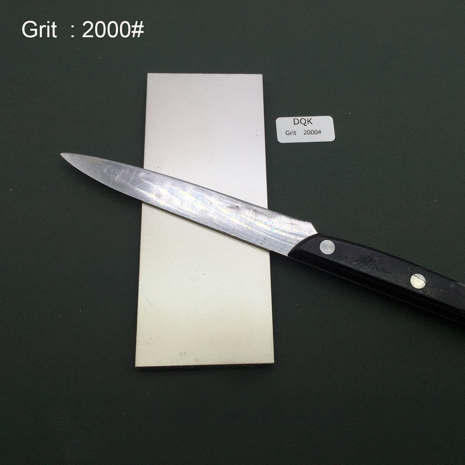 2000 Grit 80-3000# зернистость алмазная пластина 6 дюймов точильный камень отточенный блок точильный камень нож инструмент Нескользящая акриловая основа - Цвет: 2000 Grit