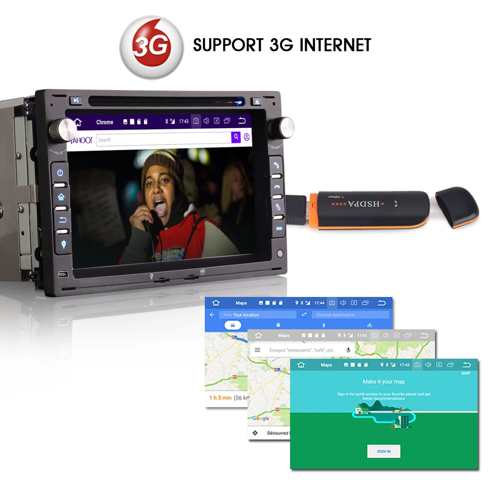 8-Kern Android 8 0 DAB + авторадио радио RDS DVD DVB-T2-IN Bluetooth Navi CAM-IN GPS автомобильный CD плеер для VW