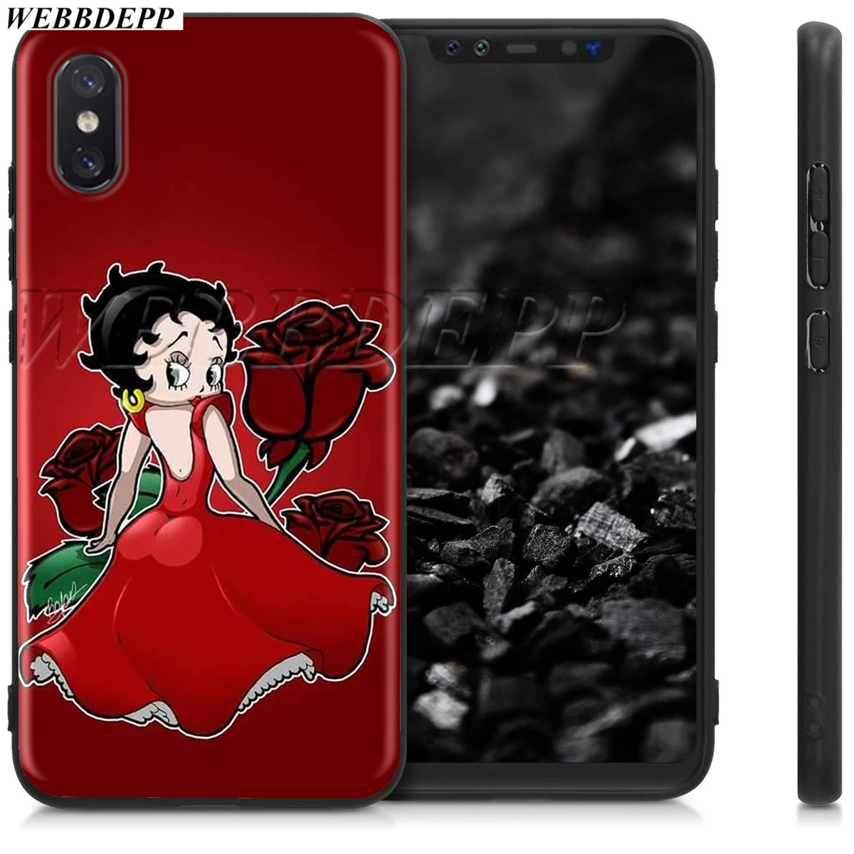 WEBBEDEPP сексуальный мягкий ТПУ чехол Betty Boop для Xiaomi Redmi MI Note 8 8A 9 9T CC9 CC9E A3 7A K20 Pro |