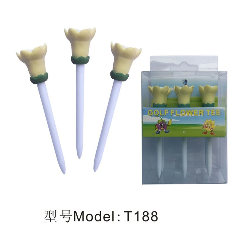 Тенниска для гольфа 6 шт./лот пластиковая тенниска в подарочной упаковке