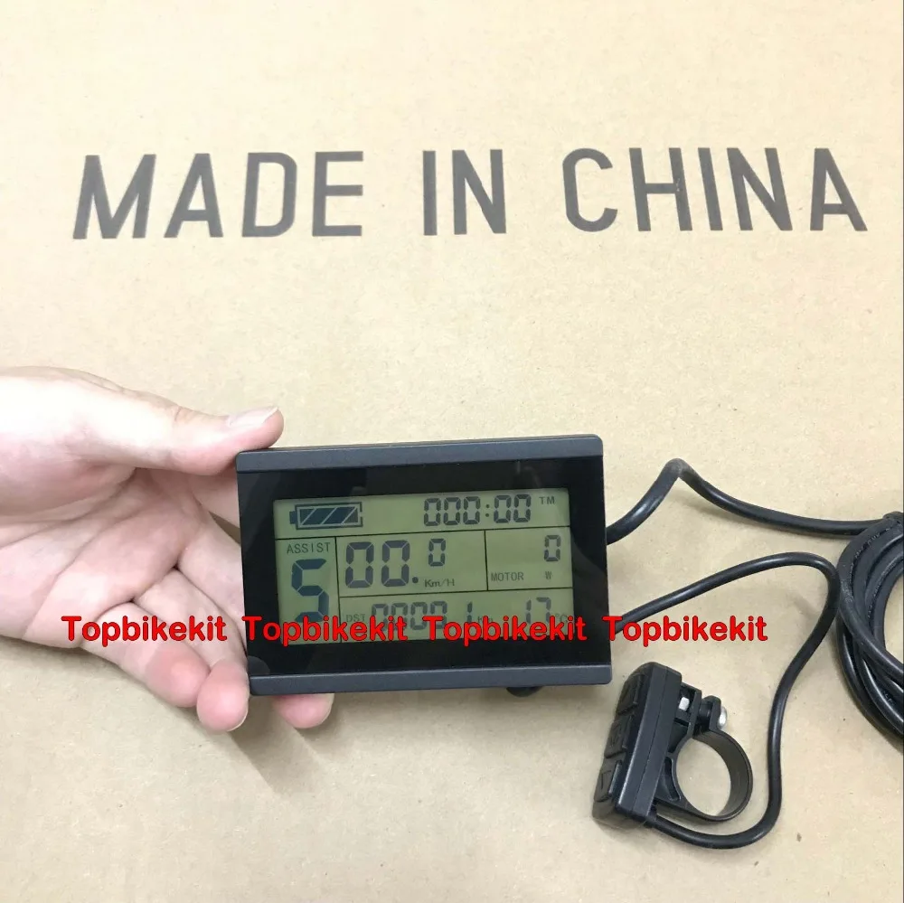 ЖК дисплей KT 3 Ebike 24 В/36 В/48 В LCD панель управления для ebike черный KT|Аксессуары