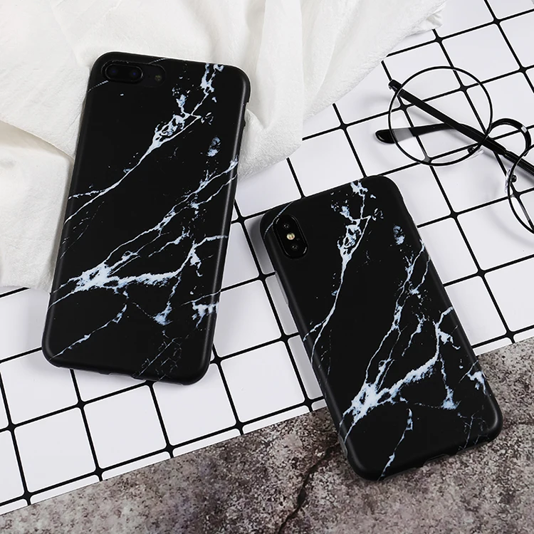 Kisstop чехол для iPhone X XS XR гранитный скраб мраморный камень изображение окрашенные
