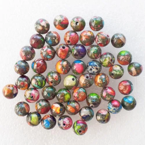 (50 шт./лот) оптовая продажа природных радужных морских осадочных Jaspers &amp PyriteRound