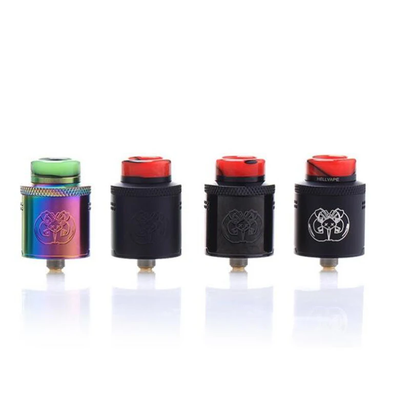 Оригинальный бак helvape Drop Dead RDA диаметром 24 мм 14 отверстий для воздушного потока Rda