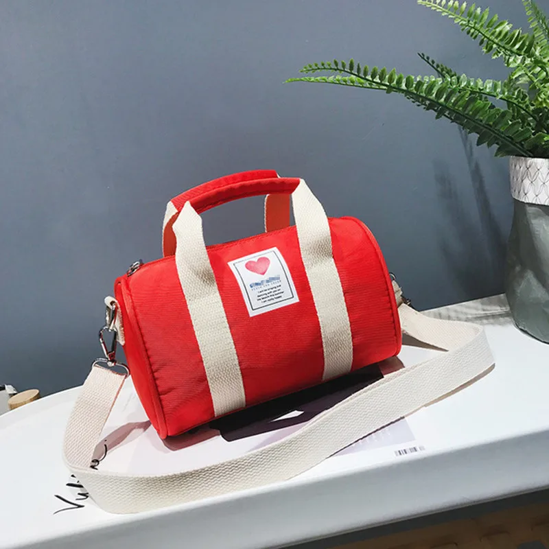 Red Новая детская дорожная сумка, спортивная сумка для спортзала, Детская сумка через плечо, милая маленькая сумка-мессенджер принцессы, ведро для детей, сумка - Цвет: Red