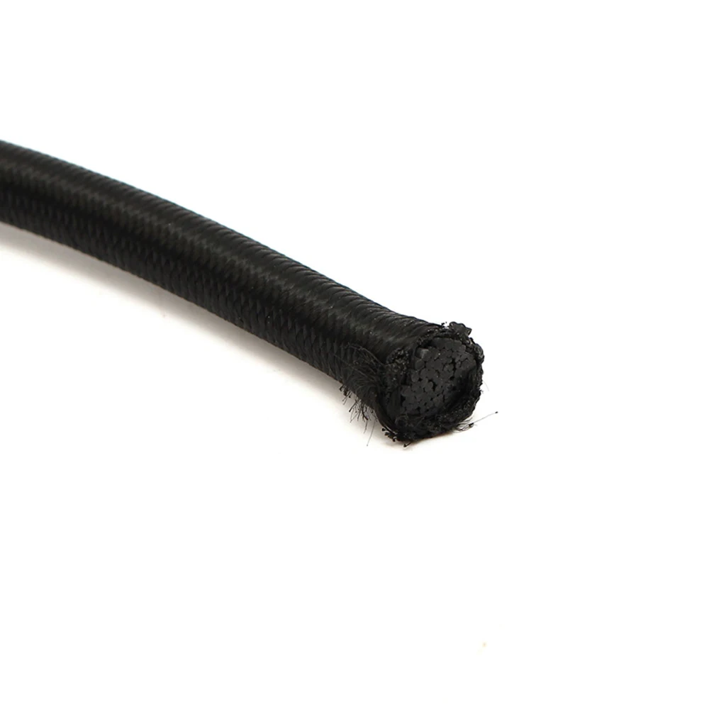 

1M Black Round Elastic Cord Stretch Thread Rope (Diameter from 3mm to 10mm)