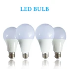 4 шт.лот E27 светодиодный светильник, домашняя лампа с постоянным током напряжения SMD2835 AC110v 220v холодный белыйтеплый белый