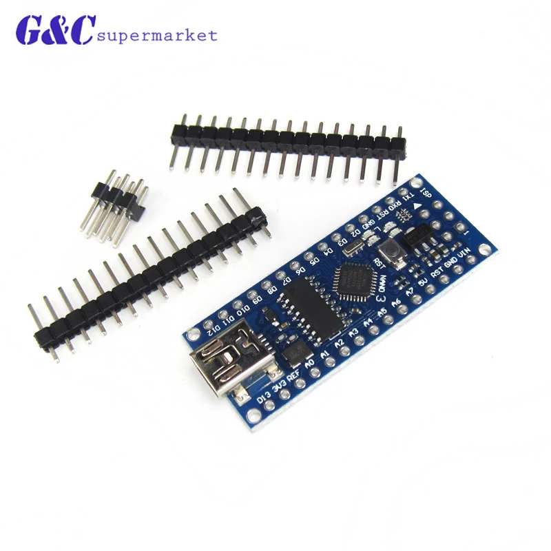 Мини usb с контроллером загрузчика Nano 3 0 совместимый для arduino CH340 USB драйвер 16 МГц NANO