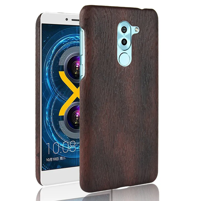 Чехол для телефона Huawei Honor 6X защитный чехол из искусственной кожи с натуральным