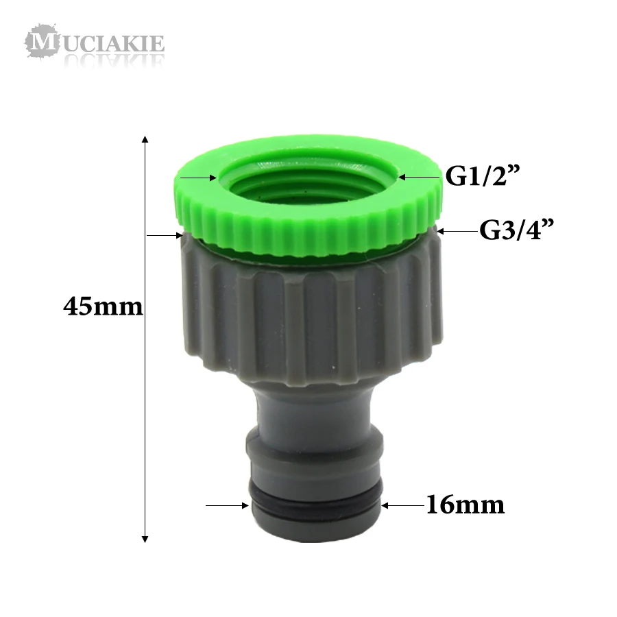 MUCIAKIE 2 шт. 1/2 'Ɖ/4'' женский резьбовой смеситель Tap быстрый соединитель