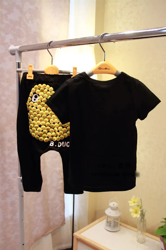 Осенний комплект для девочек-подростков детская одежда с принтом в виде