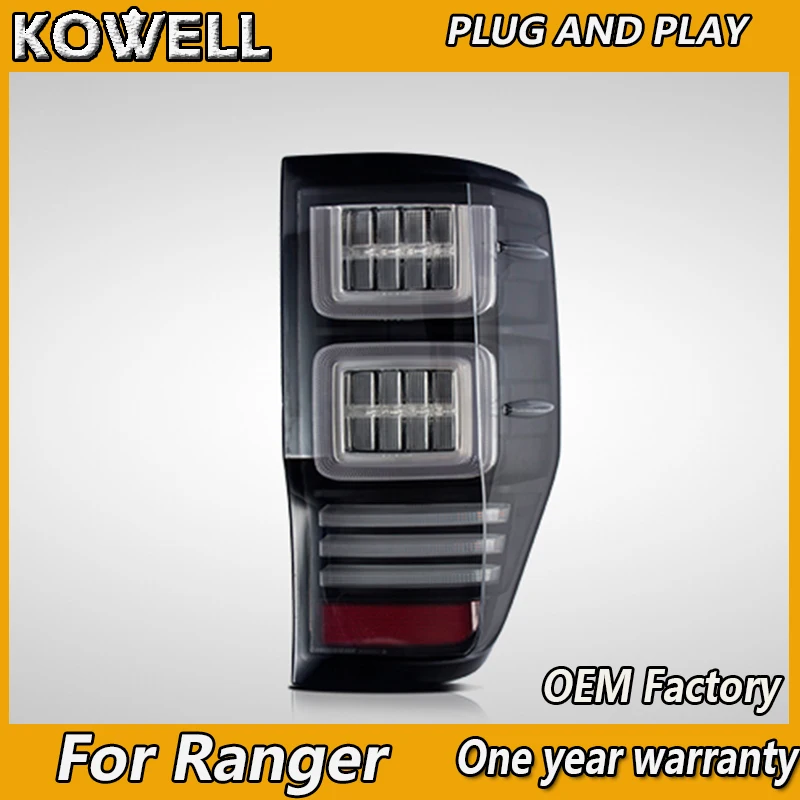 Автомобильный Стайлинг для Ford Ranger хвост светильник 2012-2018 Led Новый ranger T6 s задний