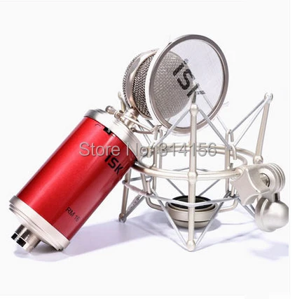 ISK RM16 профессиональный микрофон записи небольшая бутылка молока конденсаторный