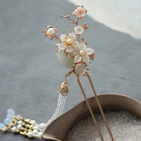 vintage tassels wedding hair accessories women hair stick hairpin ornaments chinese bridal jewelry noiva accessoire cheveux
