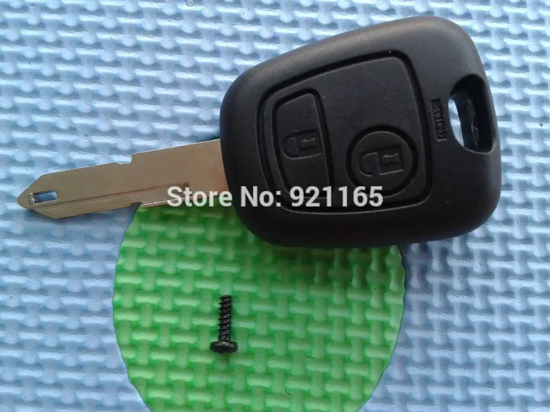 1 шт. 2 кнопки Сменный Чехол для ключа с дистанционным управлением корпус пустой
