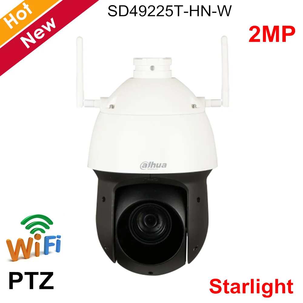 Сетевая камера Dahua 2MP 25x Starlight IR PTZ SD49225T-HN-W Поддержка Wifi Расстояние 100 м