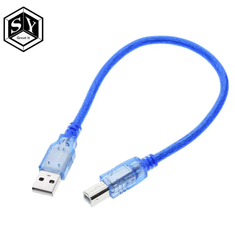 USB кабель UNO R3 / Mega 2560 R3/ ADK A для arduino 30 см|Интегральные схемы| |
