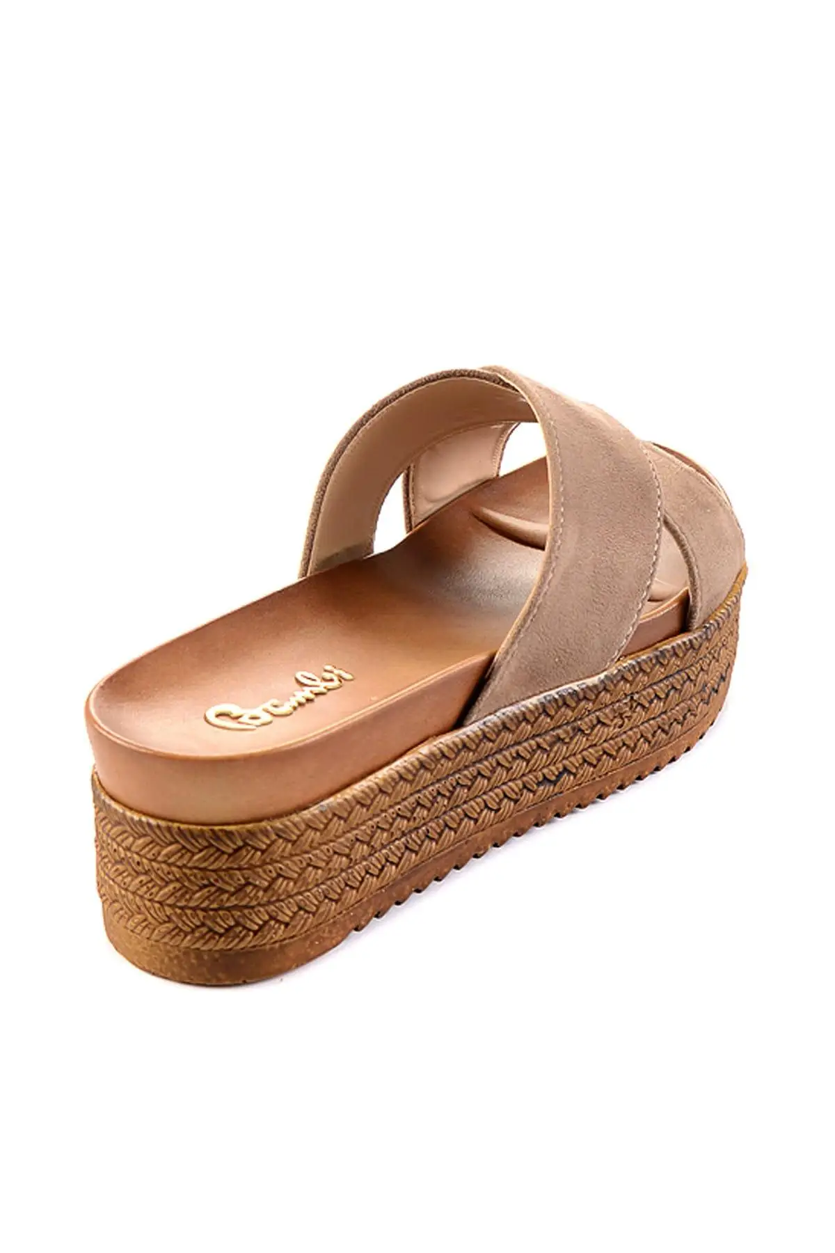 Женские тапочки Bambi Mink H0641555565|Тапочки| |