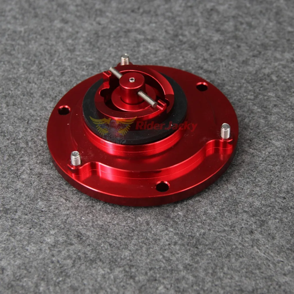 Красный CNC мотоцикл без ключа мотоциклетный газовый колпачок топливный бак