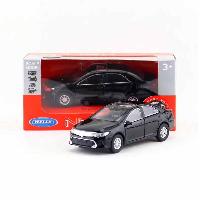 Модель под давлением Welly масштаб 1:36 Японская Игрушка Toyota Camry образовательная