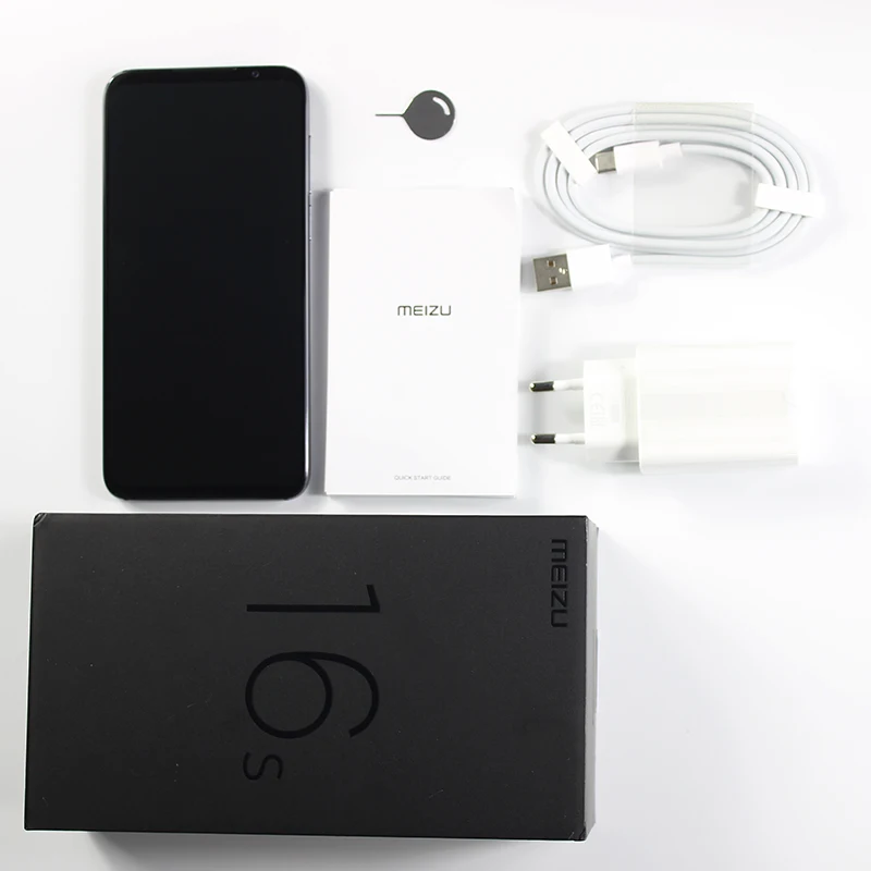 Meizu 16 s 6G 128 ГБ Snapdragon 855 Смартфон Android NFC телефон Глобальная версия Meizu16 s 48MP 20MP камера Amoled Супер экран