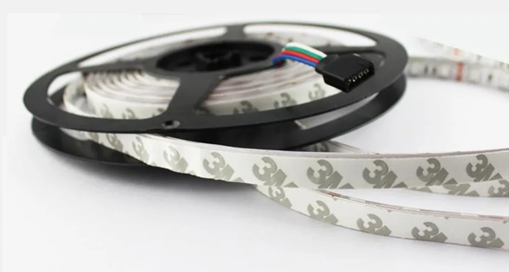 Светодиодная лента 5050 25 м/лот, 60 светодиодов/м, Светодиодная лента IP22 RGB, светодиодная лента 5050 SMD DC12 для внутреннего освещения, сменные светильник ты RGB