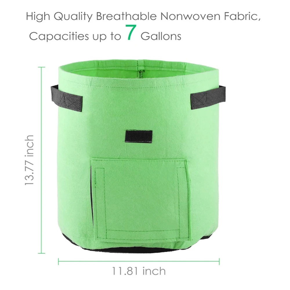 Сумка для выращивания растений вертикальный горшок томатов и овощей Садовые