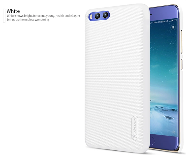 Для Xiaomi Mi 6 5,1" Nillkin супер матовый защитный жесткий чехол для задней панели ПК для Xiaomi Mi 6 Nilkin чехол для телефона