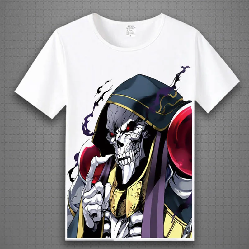 Cosroad Overlord футболка Ainz Ooal платье Косплей Костюм Albedo взрослая с коротким рукавом