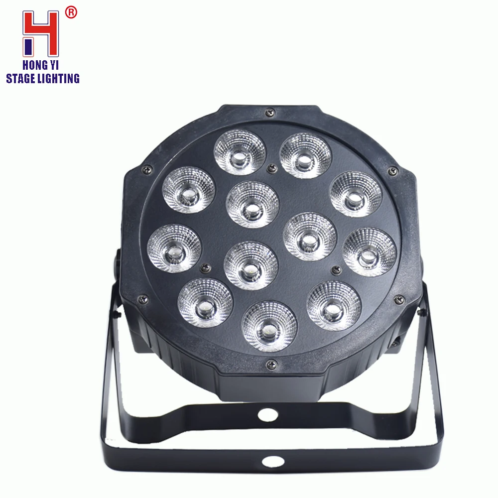 Par света 12x12 W RGBW 4in1 led DMX512, ведущий-ведомый, автономный мигающий свет, мини для сцены свет