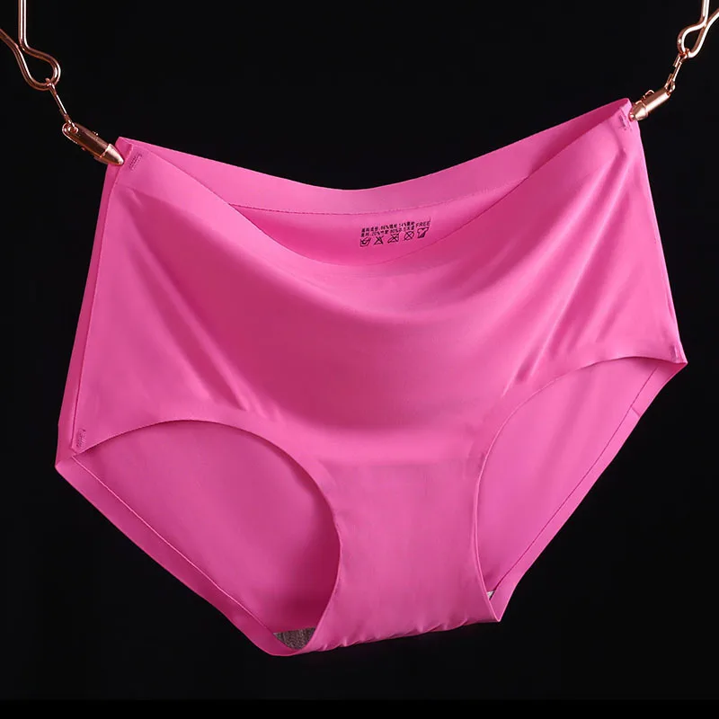 

Original New Ultra-thin sexy Women Seamless Traceless Sexy lingerie Underwear Panties Plus Size Briefs
