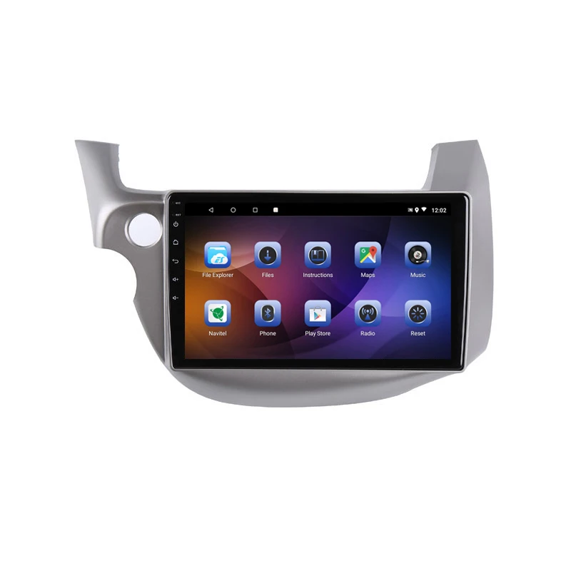 1" 4G ram 2.5D ips 8 CORE Android 9,1 автомобильный DVD мультимедийный плеер gps для honda Fit jazz 2008 2009-2013 аудио Автомагнитола